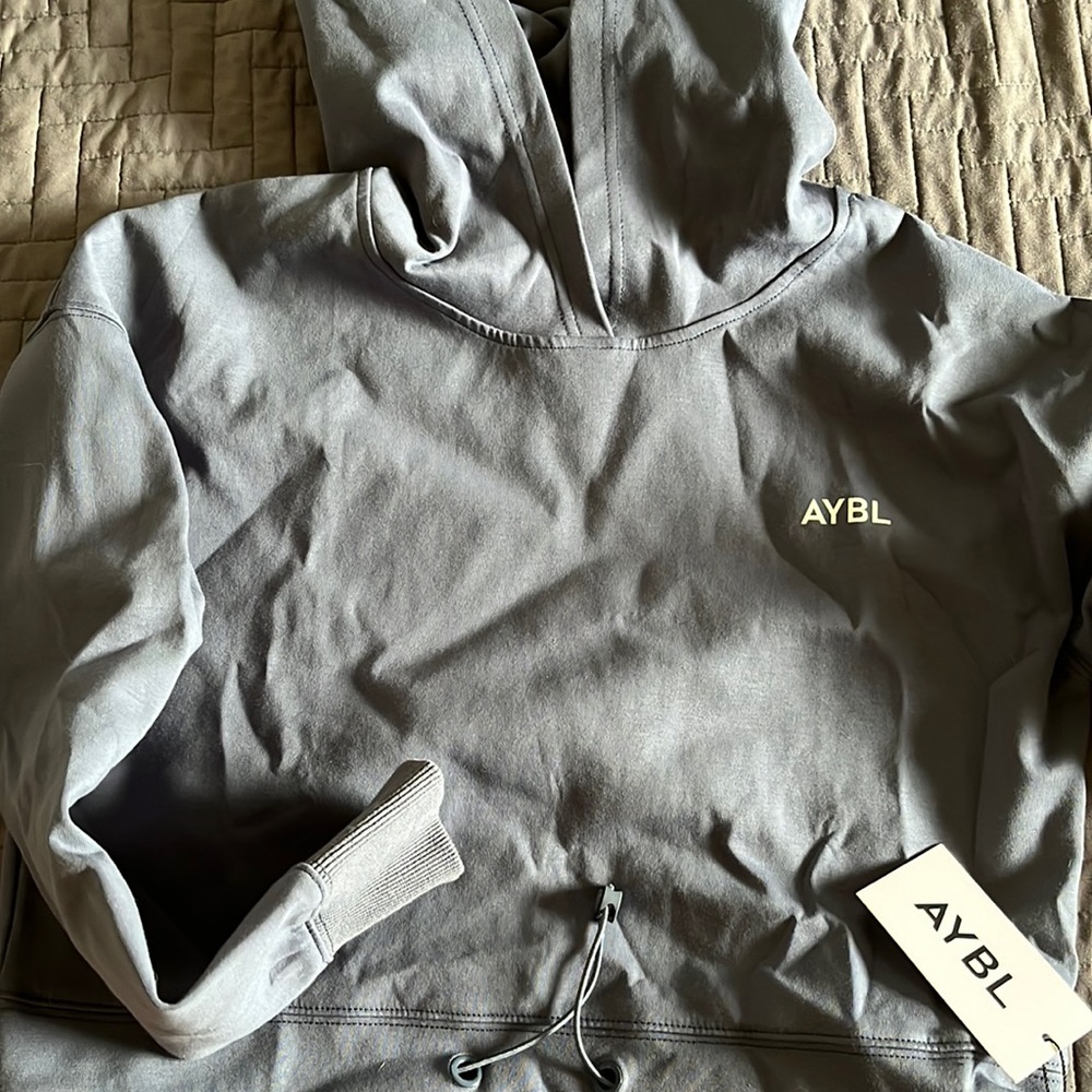 Everyday Drawcord hoodie - Slate Blue